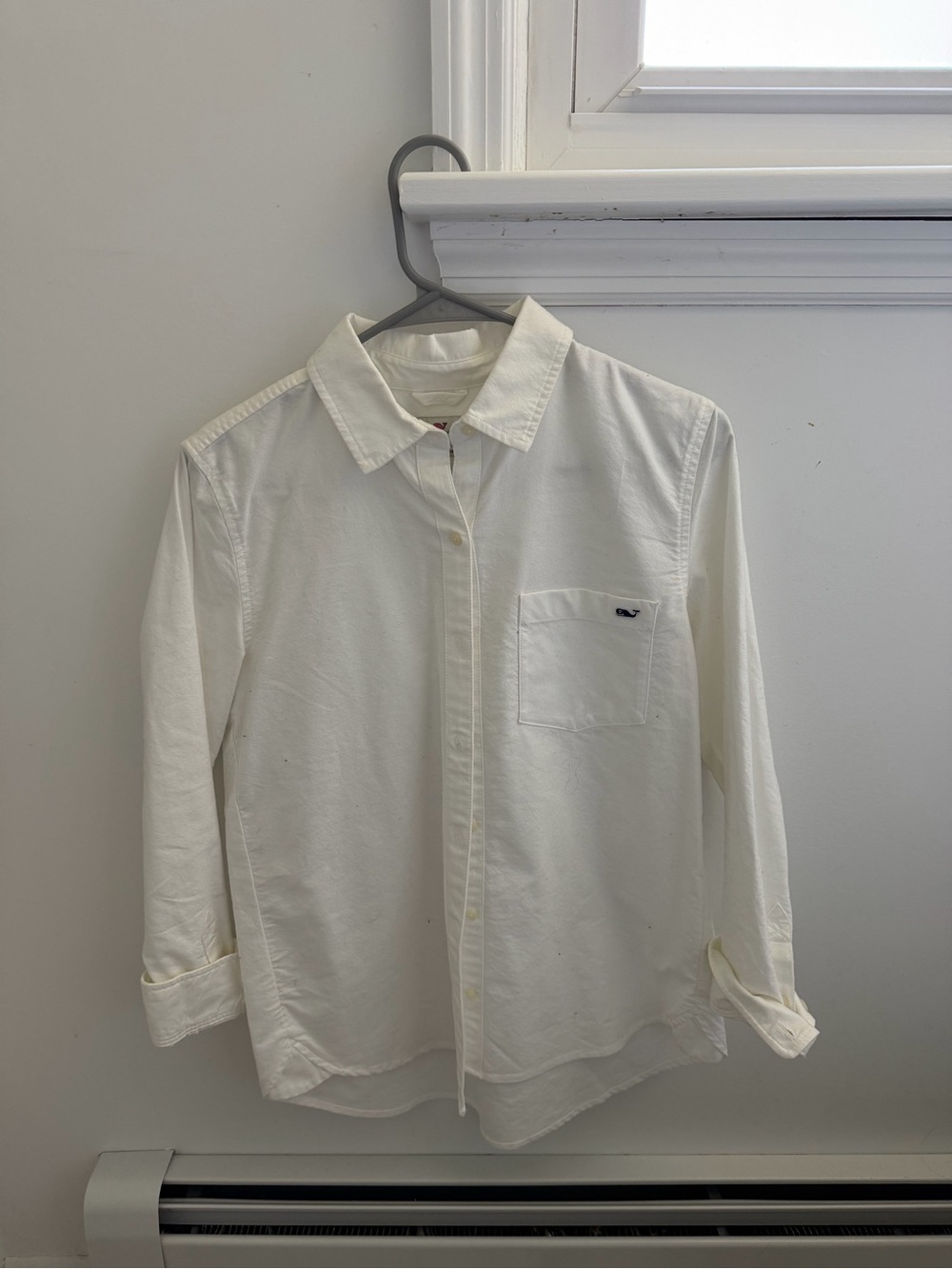 Vineyard Vines Cream Button-Down Shirt